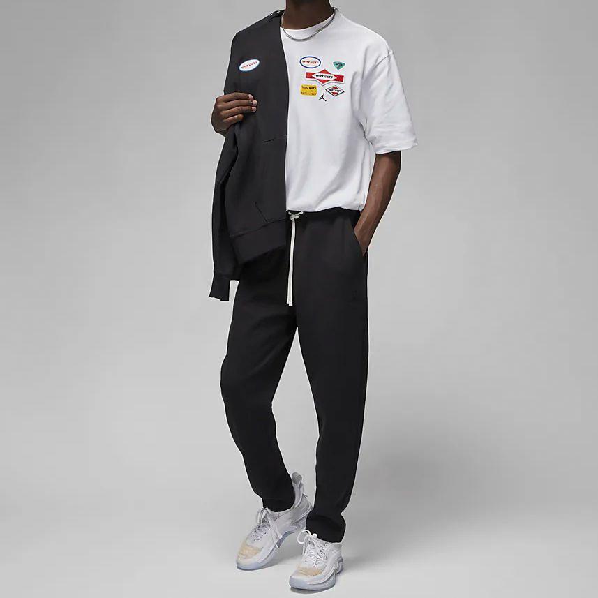 Jordan Мужские джоггеры с флисовой подкладкой, черные DX0604-010