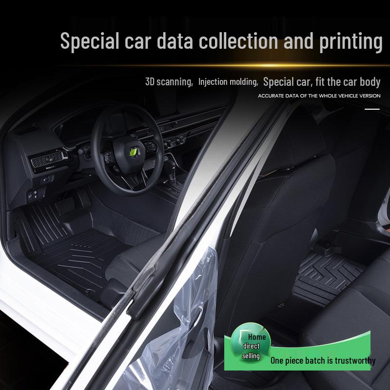 2022 Honda Integra Full Coverage TPE Floor Mats - Custom Fit & Decorative