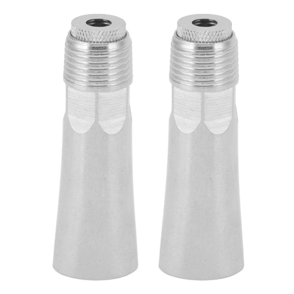 2 Pcs Silver Pig Water Nipple Thickened Stainless Steel Pig Drinker Pig Feeder Nipple For Sheep
