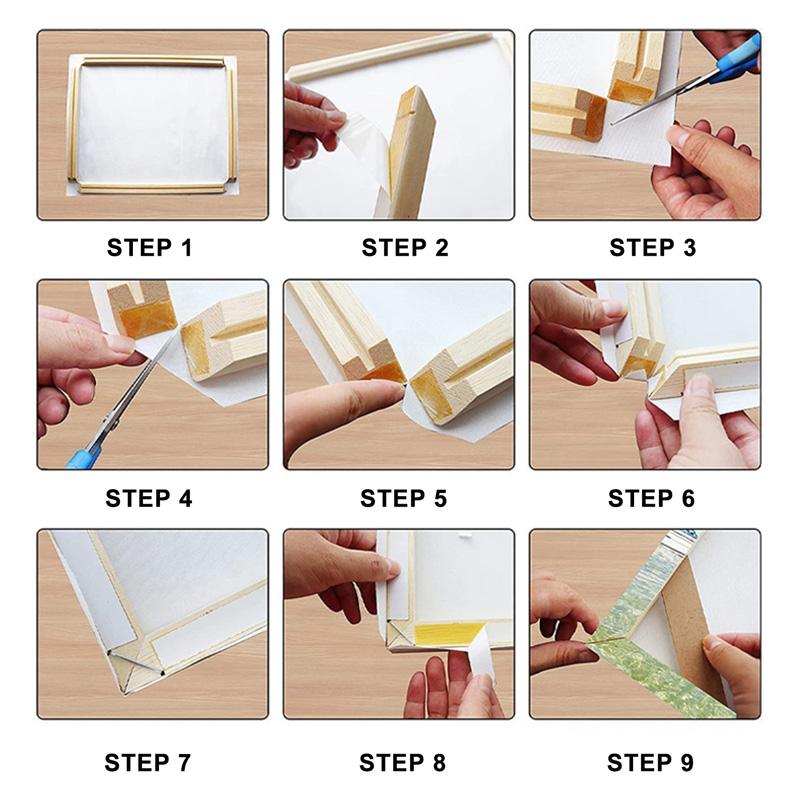 Рамка для масляной живописи, фоторамка, деревянная рамка ручной работы, комплект панелей, алмазное изображение, плакат, рекламная рамка, холст, живопись, клейкая подложка