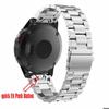 Bracelet en acier inoxydable pour garmin fenix 8 7 6 forerunner homme femme - couleur : argenté