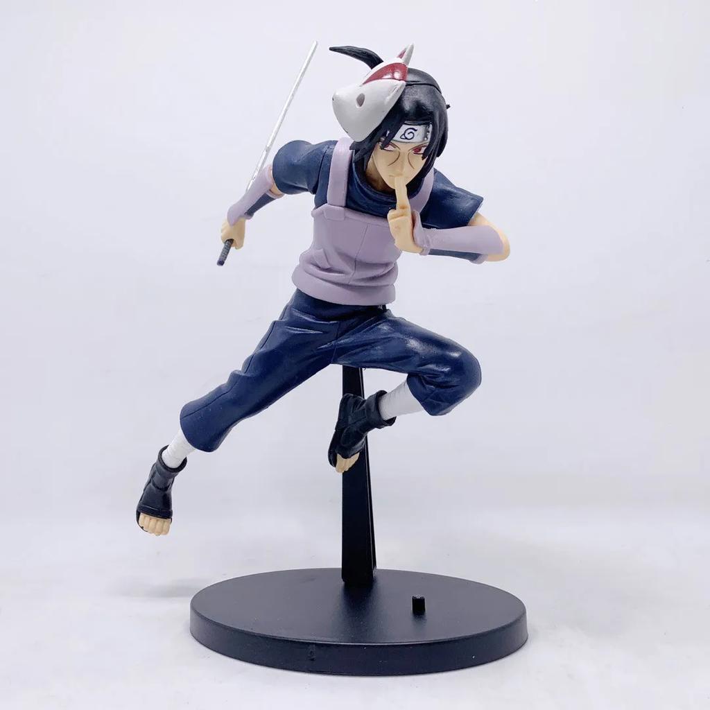 15 см Bandai Наруто Аниме Фигурка Учиха Итачи Фигурка Действия ПВХ Коллекционная Фигурка Кукла Украшения Игрушки Подарки Прочный