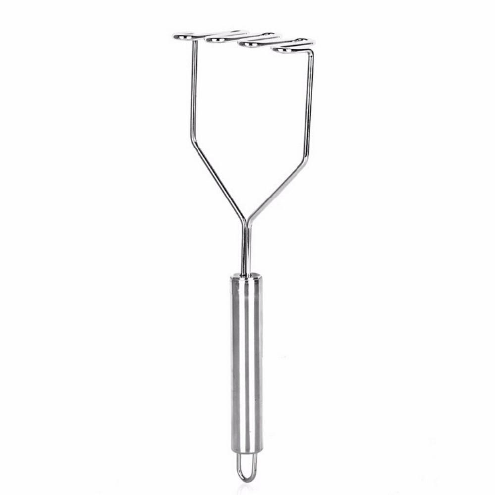 Potato Press Stainless Steel Potato Press Manual Masher Kitchen Gadget Potato Garlic Press
