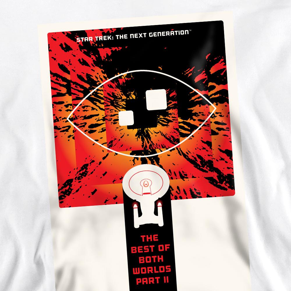 STAR TREK Унисекс для взрослых Толстовка «Следующее поколение» Сезон 4 Эпизод 1