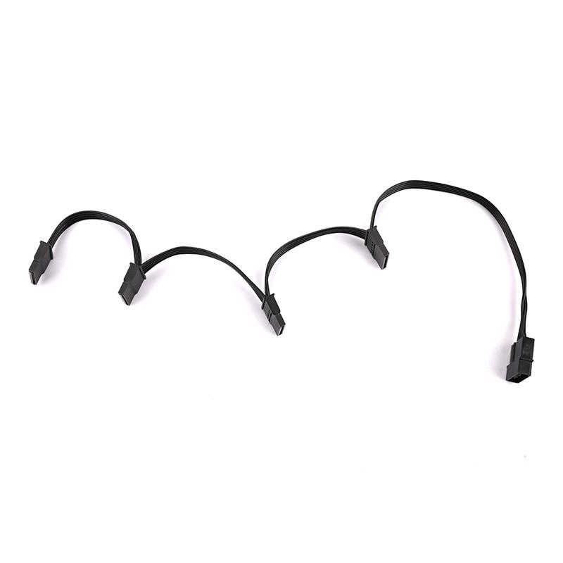 Diy Molex 4-контактный Ide от 1 до 5 Sata 15-контактный разъем питания для жесткого диска, разветвитель кабеля, шнур