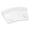 Soft Bath Pillow Waterproof Bathtub Pillows Headrest Non slip SPA Bathroom Supplies White