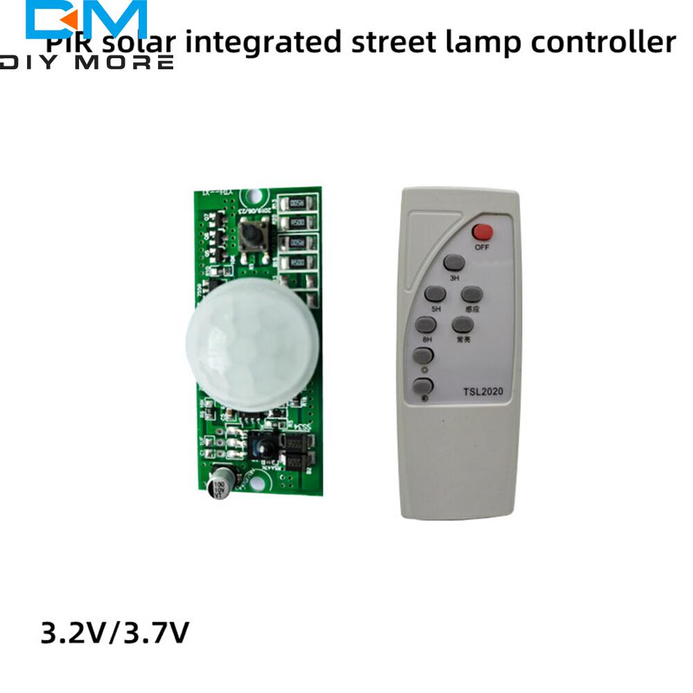 3.2V 3.7V пульт дистанционного управления PIR солнечный интегрированный уличный фонарь датчик печатная плата контроллер режима солнечной индукции
