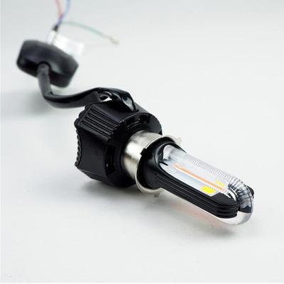 Мотоциклетные 40 Вт светодиодные лампы головного света DC9V-18V ближний/дальний свет подходят для H4 P15D H6 HS1
