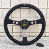 JDM Racing 14Inch 60th Anniversary Steering Wheel Car Drift Leather Sport Steering Wheel For VW HONDA TOYOTA BMW