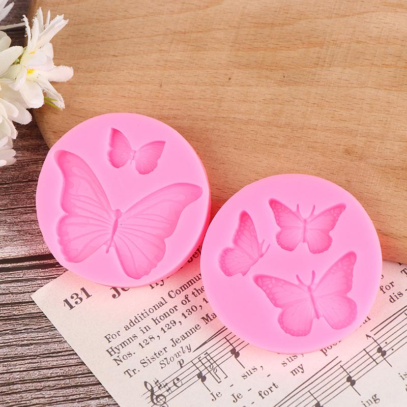 1Pc Butterfly Silicone Molds Mini Butterfly Cake Mold DIY Desserts Decoration
