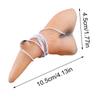 Witch Nose Prosthetic Breathable Fake Cosplay Witch Nose Halloween Costume Accessories For Holiday Parties School Performances