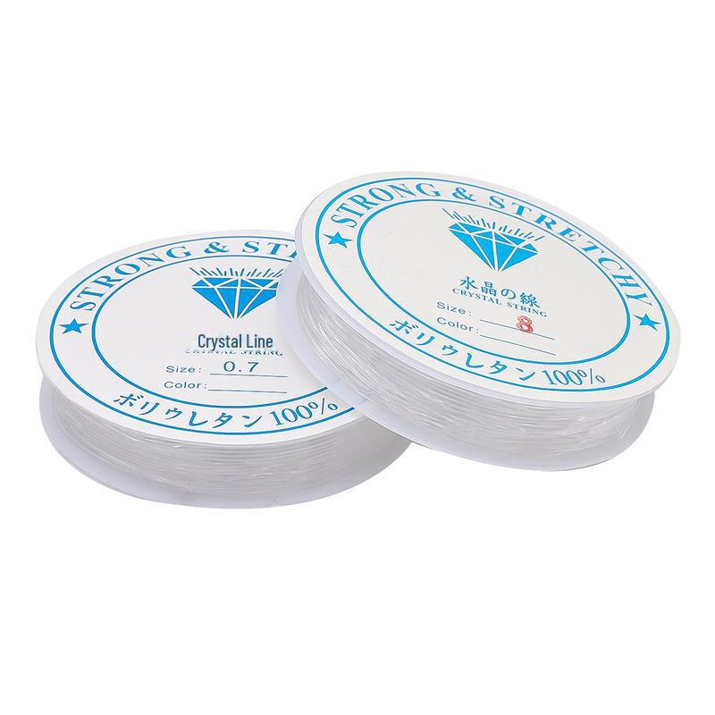 Прозрачная неэластичная кристальная леска для самостоятельного изготовления бисера и аксессуаров для ювелирных изделий
