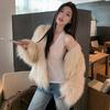 Искусственный мех кролика Рекс интегрированное женское осенне-зимнее пушистое ощущение богатый дочерний мех мех
