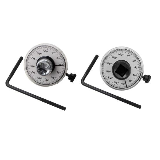 Angle Torque Gauge Tool 1/2 Inch Automobile Angle Gauge And Torque Gauge Torque Angle Meter Pointer Dial Torque Meter Measuring Instrument