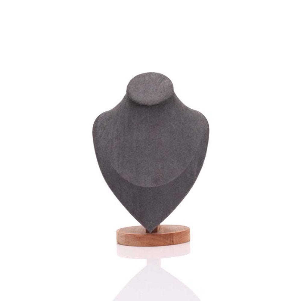 Show Jewelry Storage Rack Suede Neck Display Props New Necklace Display Rack Necklace