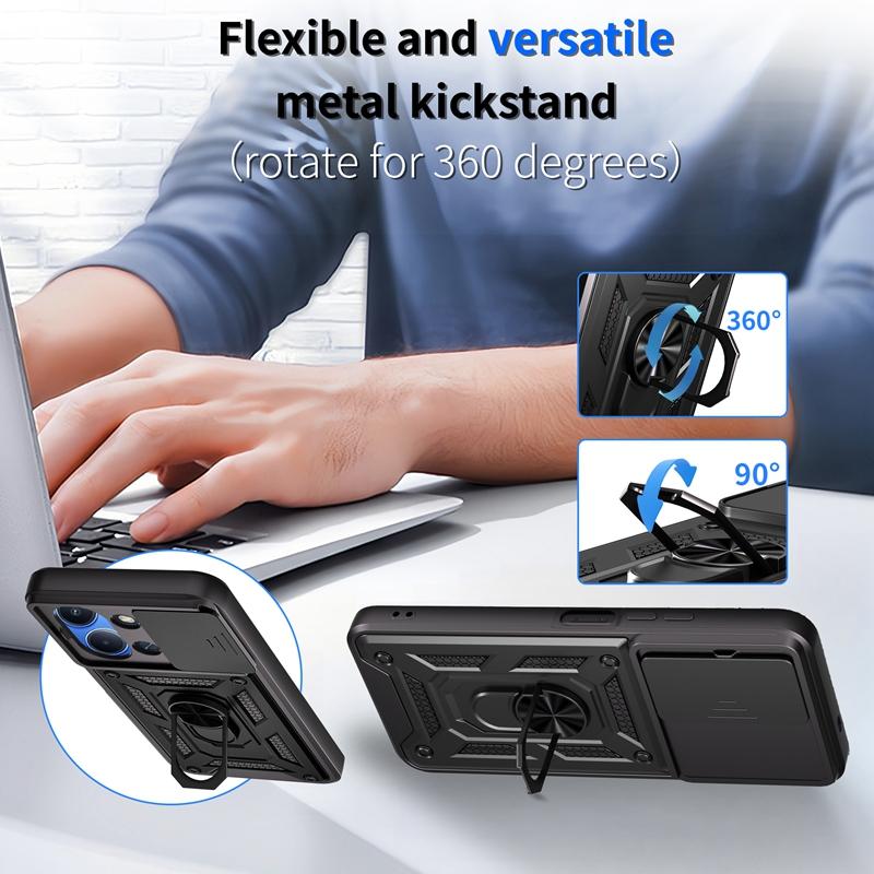 Для Xiaomi Redmi 15C 5G 173мм Чехол Магнитный Держатель Кольцо Противоударные Бронированные Чехлы Для Redmi15C Redmy 15C 15 C 5G Чехол для защиты объектива