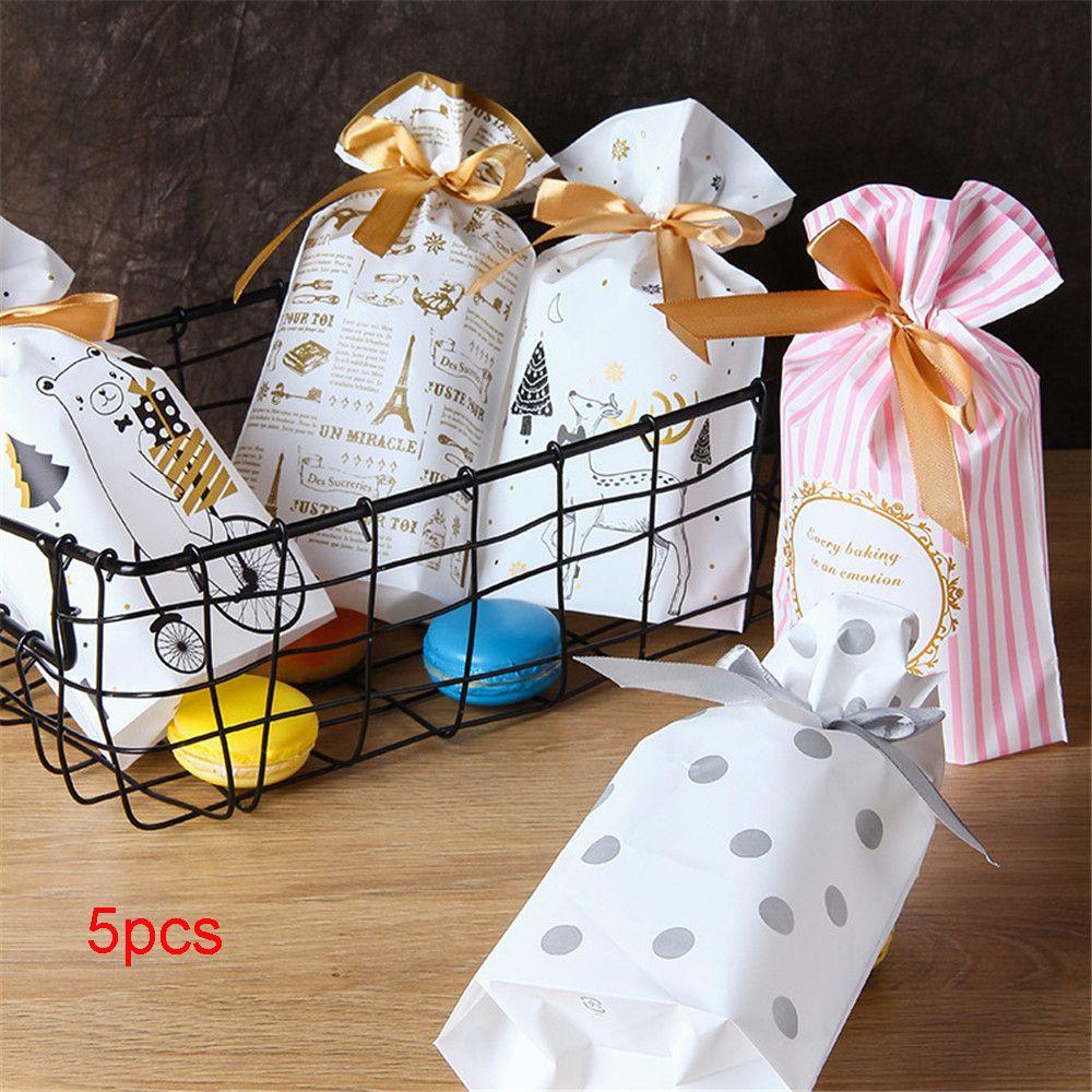 5 шт. Свадебная вечеринка Санта-Клаус Олень мыло ручной работы подарочные пакеты рождественский декор конфетная упаковка шнурок