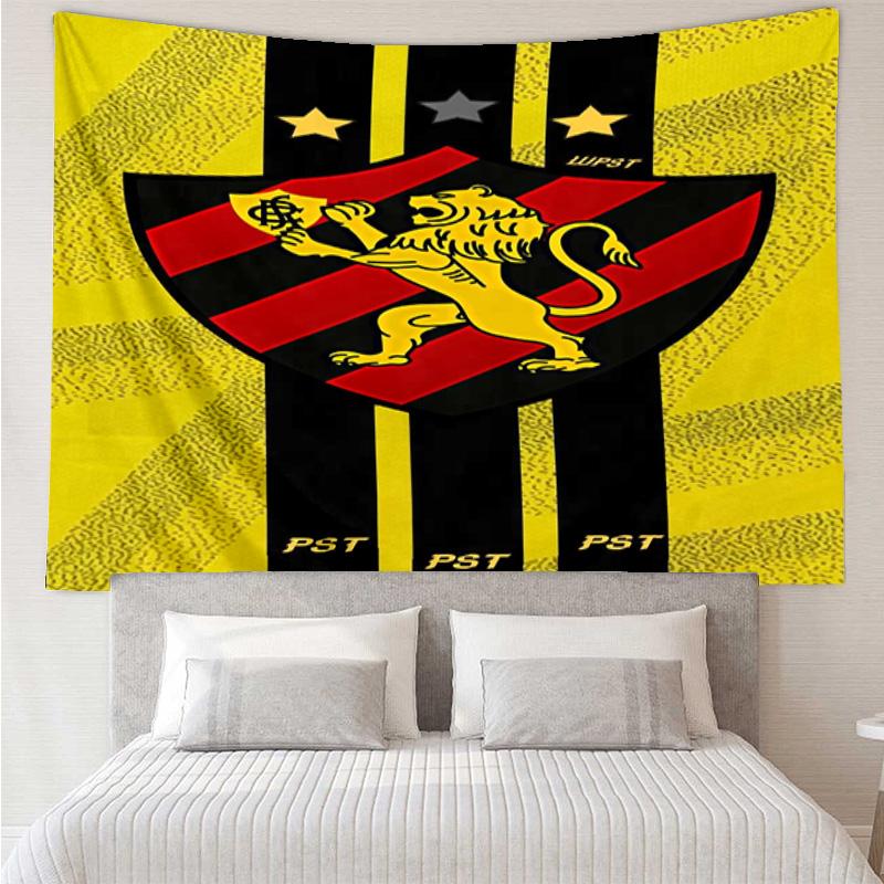Football Club Emblem lion Tapestry Hanging for Bedroom,Livingroom, Playroom,Decor Art Room Wall Tapestry Holiday and Birthday Gifts