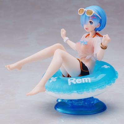 Аниме РЭ:0 Фигурка Рему figurine Кавайи Сидячая поза Фигурка Действия Милая девушка в купальнике Статуэтка Коллекция для взрослых Модель Игрушка Подарки