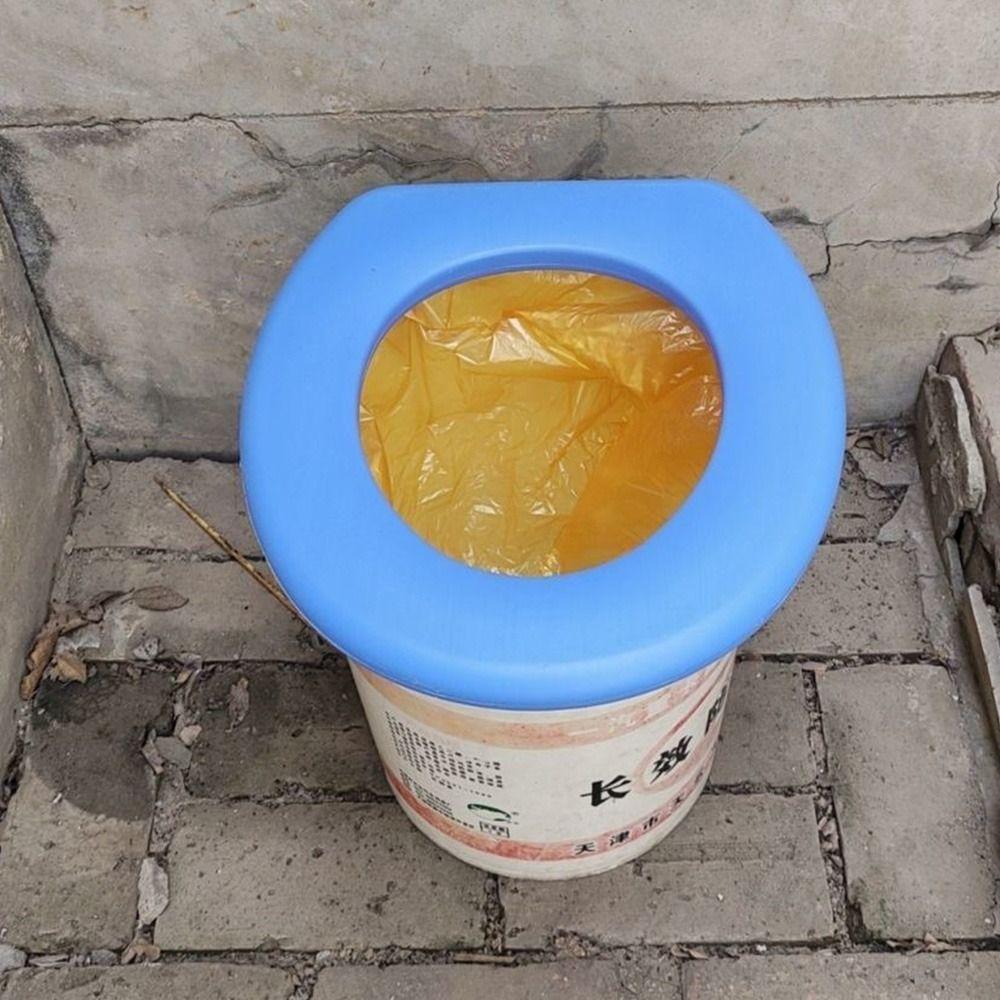 Съемная подвижная крышка унитаза Пластиковые сиденья для кемпинга Крышка сиденья унитаза Аксессуар для дома и отдыха на природе