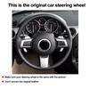 Ручная Штопка DIY Чехол на Руль Автомобиля Для Mazda MX-5 Miata NC III 2005- 2015 MX5 2014 2013 2012 2011 2010 2009