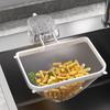 Sink Filter Rack Suction Cup Strainer with Nets Folding Kitchen Sink Strainer Mesh