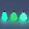10pcs Cute Luminous Christmas Tree Figurines Merry Christmas Decoration  Car Accessories