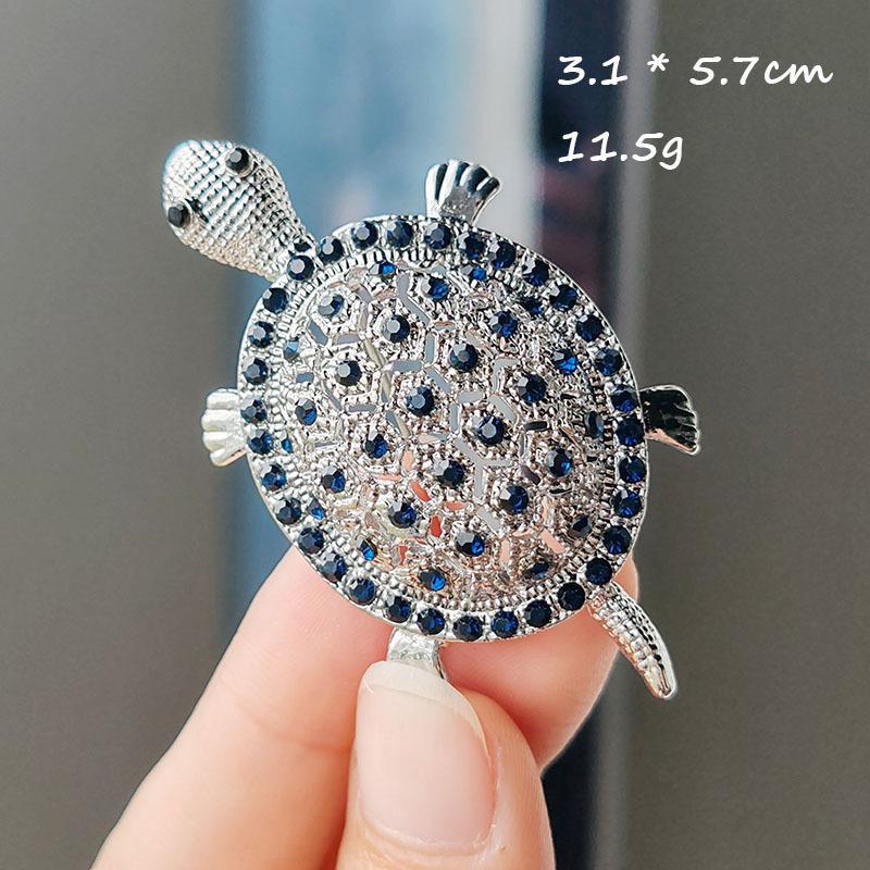Vintage Cute Cartoon Turtle Animal Brooches For Women Men Coat Clothing Accessories Brooch Pins Party Jewelry Gifts