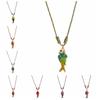 Stainless Steel Colorful Rope Necklace Trendy Neck Accessories New Fashion Jewelry  Beach Party