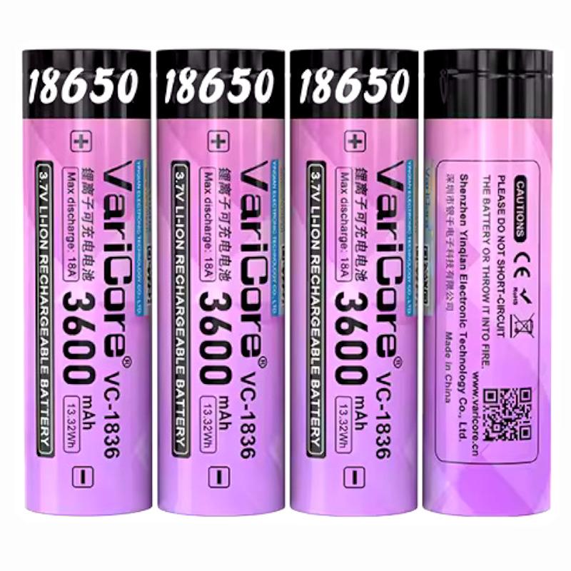 Аккумулятор Батарея Элемент Varicore Vc-1836 18650 Li-Ion 3.7V 3600 мАч