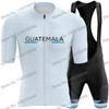 Guatemalteca National Team 2025 Cycling Jersey Men's Set Summer Cycling Clothing Road Bike Shirt Suit MTB Bicycle Bib Shorts