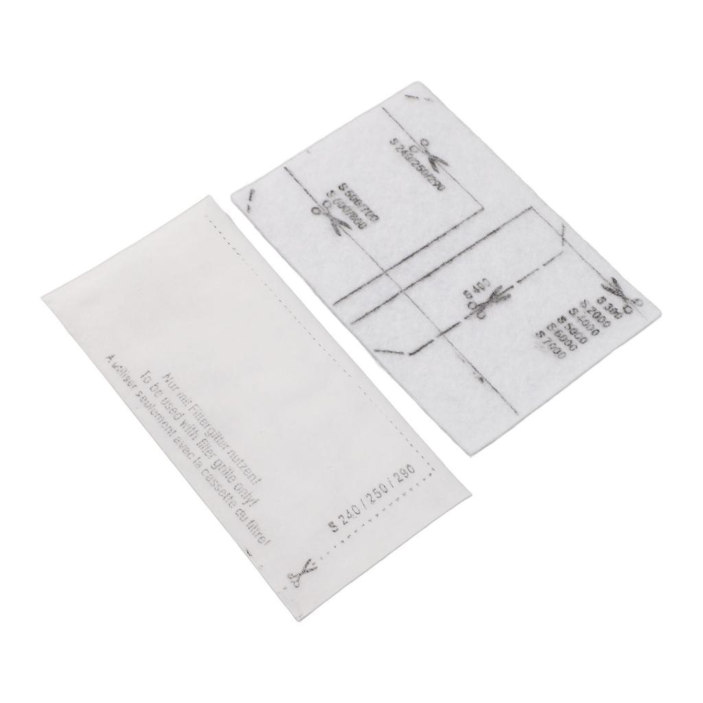 10 PCS Vacuum Cleaner Filter Sponge and Fiber Vacuum Cleaner Replacement Filter for Miele GN