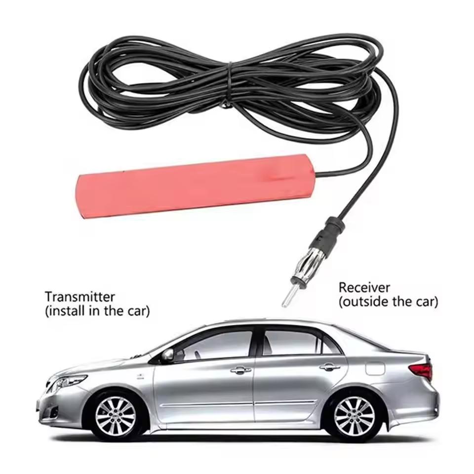 DC5-12V Автомобильная Скрытая Усиленная Антенна 85-860 МГц AM/FM Радио Антенна Стабильный Усилитель Сигнала Антенна для Автомобиля Грузовика Мотоцикла Лодки
