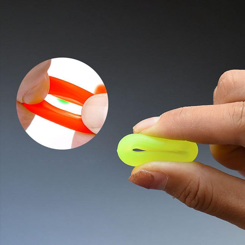 10Pcs Silicone Fishing Rod Retaining Ring Fishing Gear Rod Bottom Protector Fishing Rod Stopper