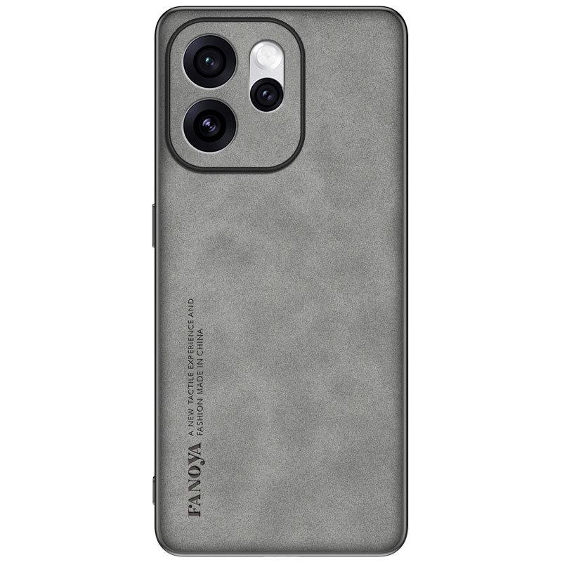 Чехол-книжка из кожи ягненка Oppo Reno16, противоударный, для бизнеса