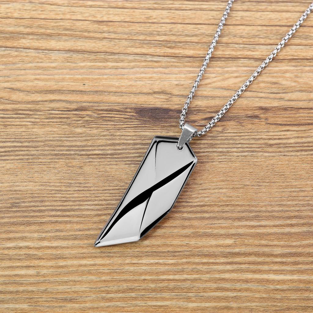 Terahertz Ore Wolf Fang Stainless Chain Necklace [Coai]