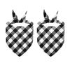 2PCS Pet Bandana for Cat Dogs Christmas Festival Party Props Dog Bandanas Scarf Triangle SalivaTowel Pet Holiday Collar