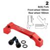 Multicolor Disc Brake Caliper Mount Adapter Bicycle Accessories  140mm 160mm 180mm 203mm