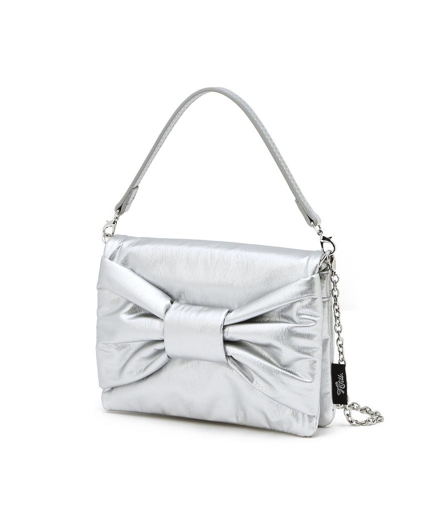 Jill By Jillstuart [Бонни] Мини-сумка на цепочке с бантом - 2 цвета