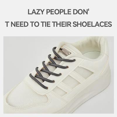 Круглые эластичные шнурки для кроссовок, шнурки без завязок, шнурки для теннисной обуви без завязок для детей и взрослых, резинки, аксессуары для обуви