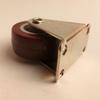 Red Polyurethane Swivel Caster Wheel for Furniture (Light-Duty)