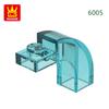 Нетоксичный 98 шт./лот 6005 Арка 1X3X2 Изогнутый верх Строительный блок Аксессуары Moc Совместимый с Кирпичом Детские игрушки Подарочная коробка