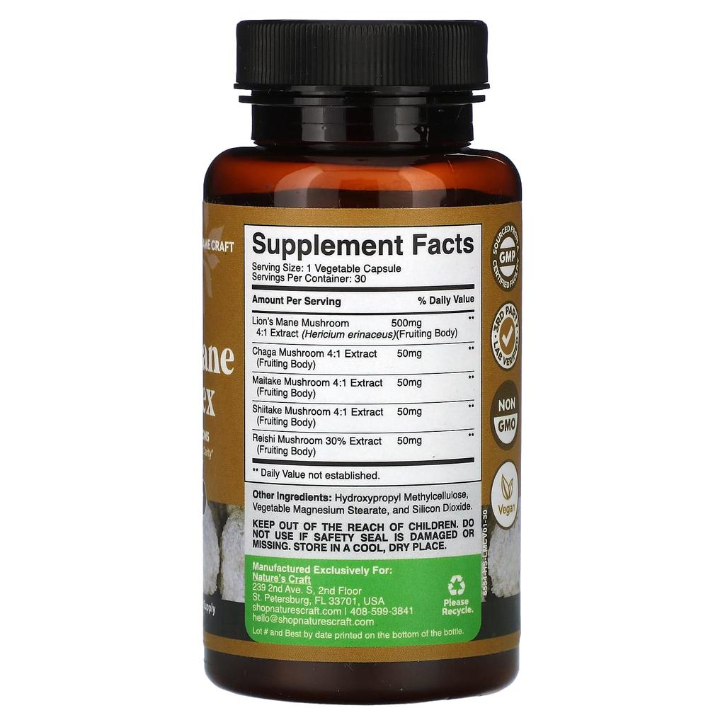 Nature'S Craft, Deer Antler Complex, 30 Capsules