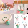 Multipurpose Small Water Bottle Charm Resin Keychain Accessory Convenient for Girls Dollhouse Decoration Gifts