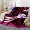 Fashion EVA Queen Thin Blanket Beauty Art Pattern 3D Printing Blanket Flannel Portable Home Travel Office Blanket