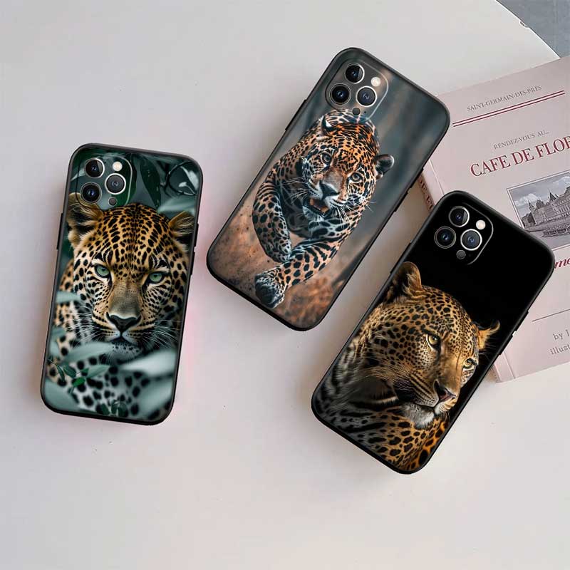UP2 Animal Leopard New High-End Shell Phone Case for OPPO A3 Pro A72 A74 A76 A77 A77S A78 A79 A94 A95 A18 A40M A58