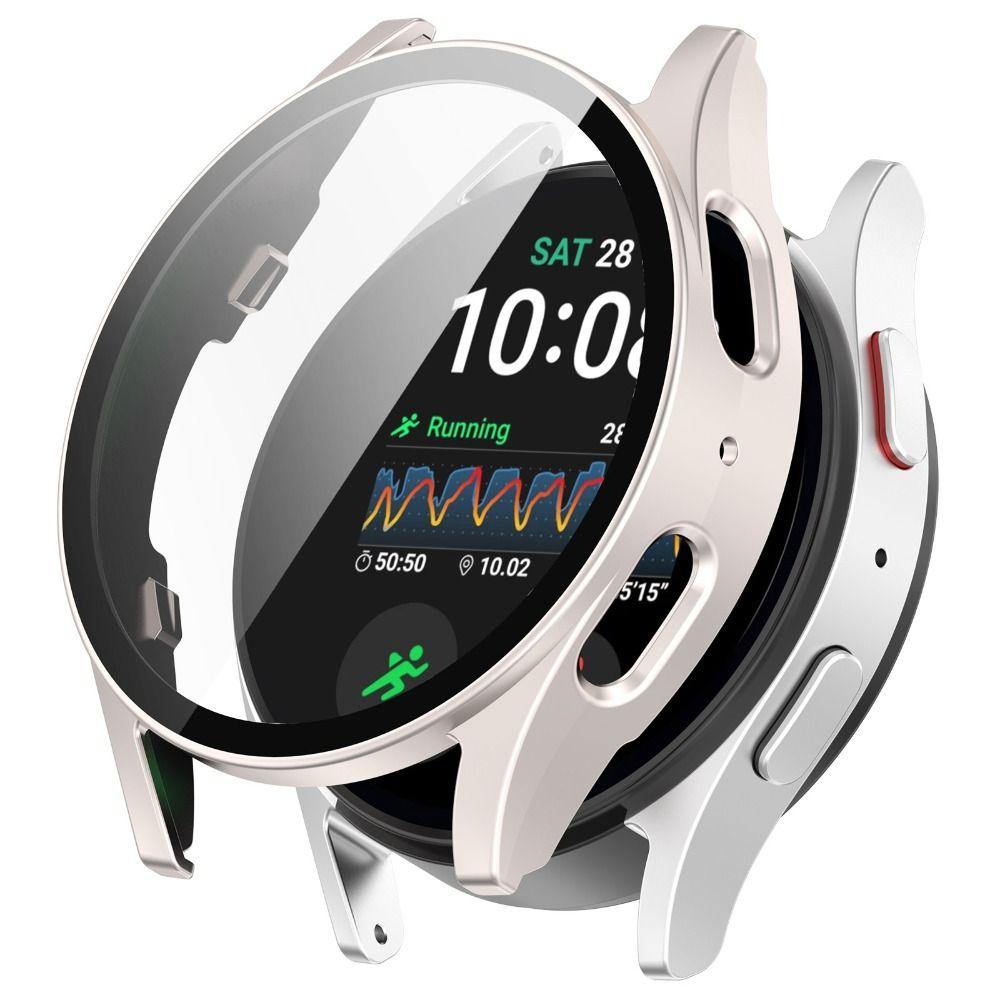 PC+закаленный защитный чехол с защитой от царапин для Samsung Galaxy Watch 7 40/44MM