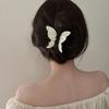 Hair Claw Stable Gripping Thick Spring Anti-Slip Tooth Comb Hair Clip Butterflies Shape