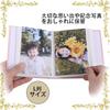 Pureseek Photo Album, 3-Color Set, Large Size, Holds 100 Photos, Large Capacity, Portable, Cute