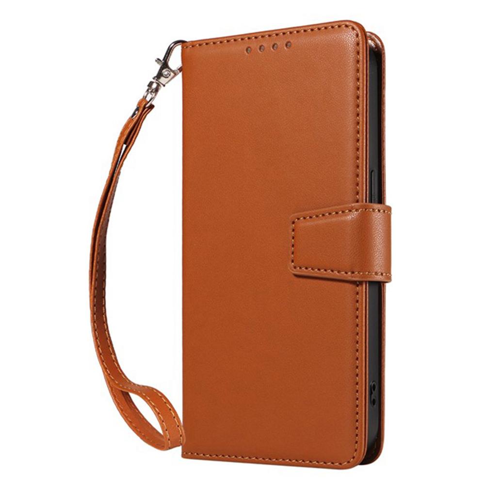 For Google Pixel 9a Case RFID Blocking Leather Wallet Flip Phone Cover with Wrist Strap